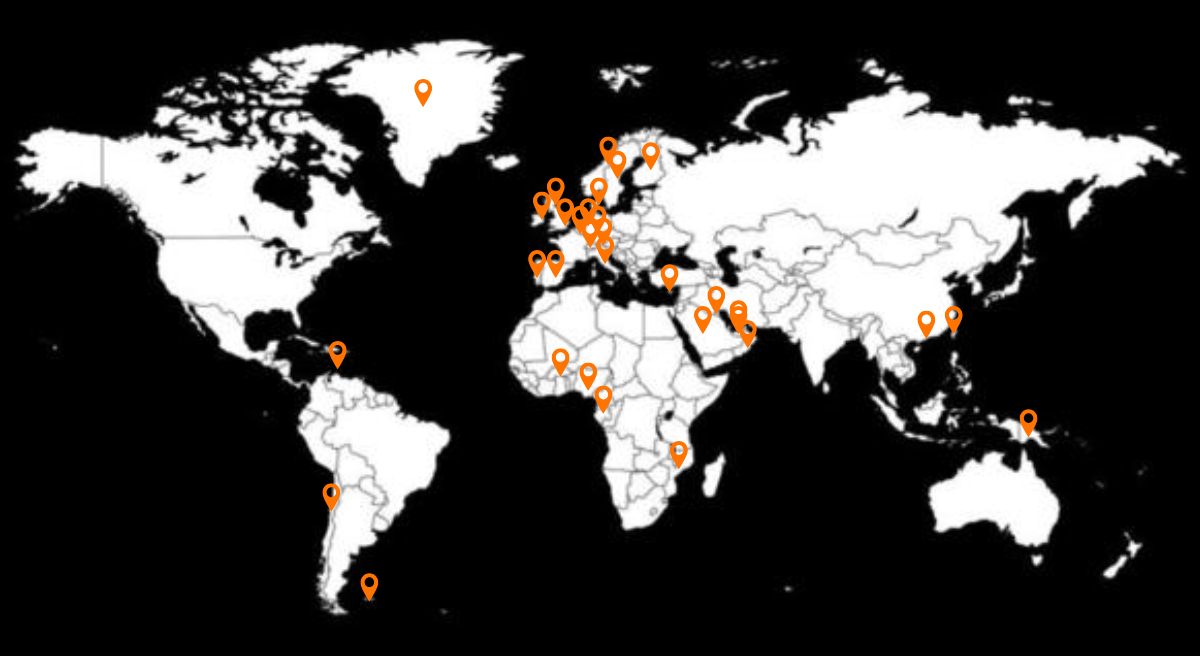 Global Placement Map